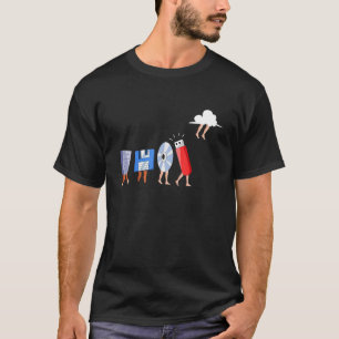 Computer Engineer  Disc USB Floppy Disc Programmin T-Shirt