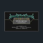 Computer engineer Science Circuit Board Code Business Card<br><div class="desc">Computer engineer Science Circuit Board Coding</div>