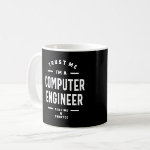 Computer Engineer Work Job Title Gift Coffee Mug