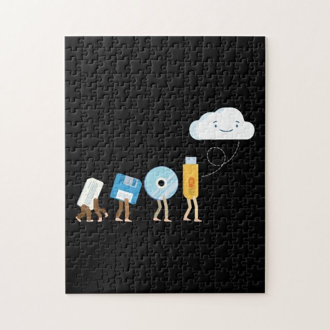 Computer Engineering Funny Geek Engineer Software Jigsaw Puzzle (Vertical)