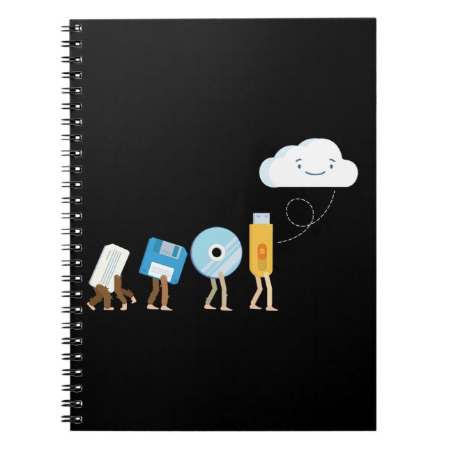 Computer Engineering Funny Geek Engineer Software Notebook (Front)