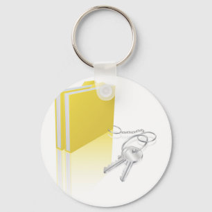 Computer file keys document security concept key ring