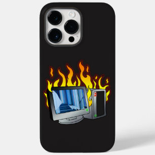 Computer Fire iPhone / iPad case