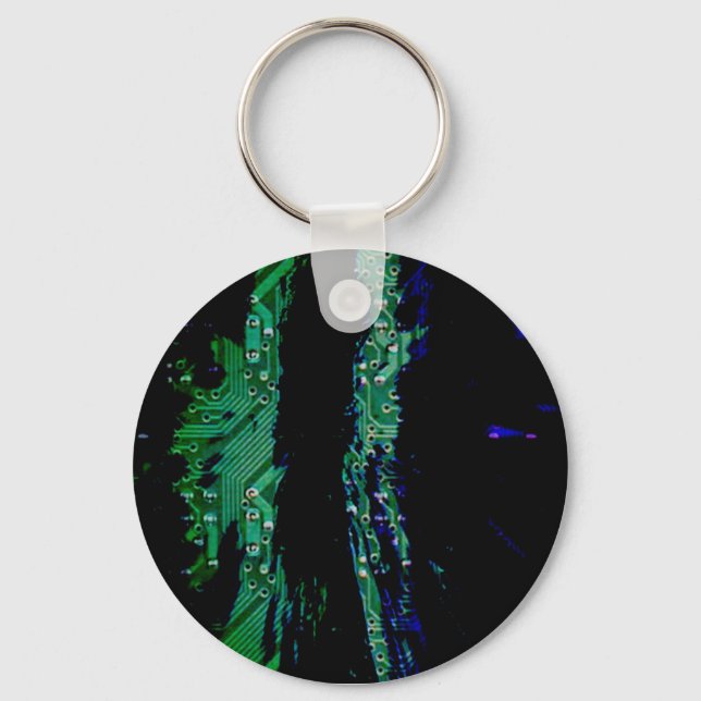 Computer Flare Key Ring (Front)