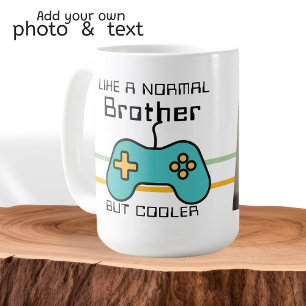 Computer Game Personalised Photo and Text Coffee Mug