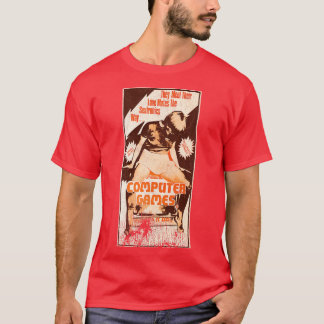 Computer Games Retro Cult Film T-Shirt