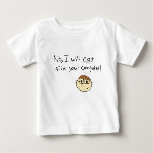 Computer Geek Baby T-Shirt