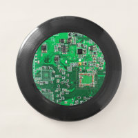 Computer Geek Circuit Board Green