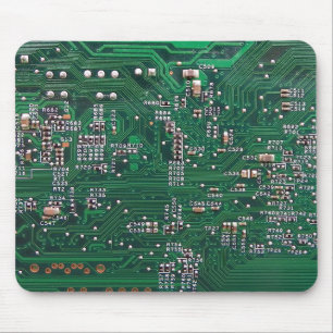 Computer Geek Circuit Mouse Mat