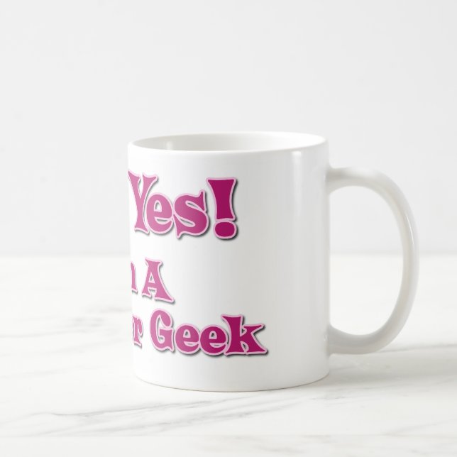 Computer Geek Coffee Mug (Right)