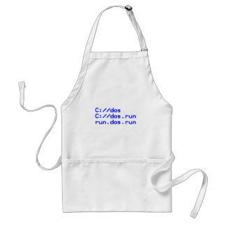 Computer geek funny standard apron