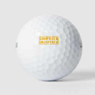 Computer Geek Gift Idea Golf Balls