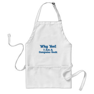 Computer Geek Standard Apron