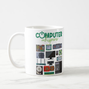 Computer Geek Tech Nerd Cool Support. Coffee Mug