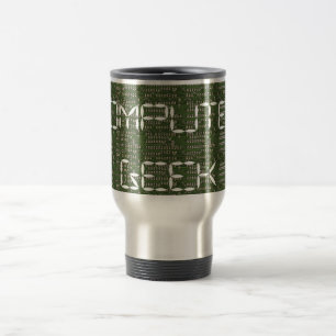 Computer Geek Travel Mug