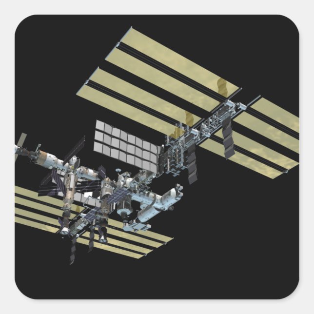 Computer generated view 10 square sticker (Front)