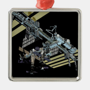 Computer generated view 12 metal tree decoration