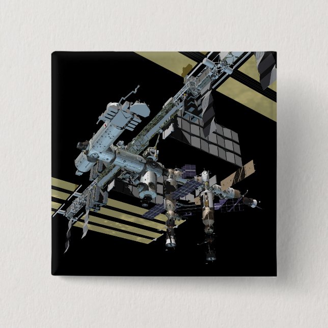 Computer generated view 13 15 cm square badge (Front)