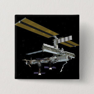 Computer generated view 15 cm square badge
