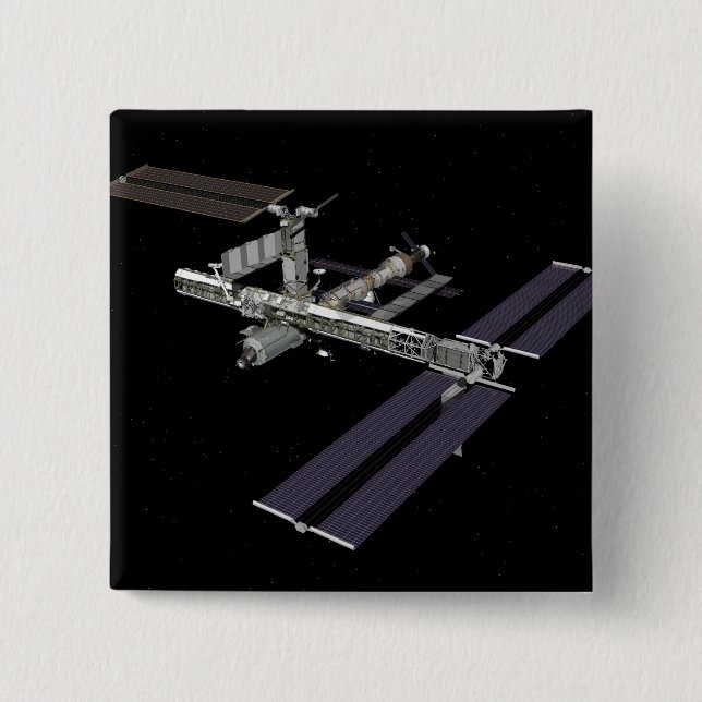 Computer generated view 18 15 cm square badge (Front)