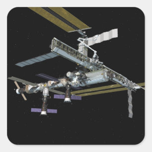 Computer generated view 19 square sticker