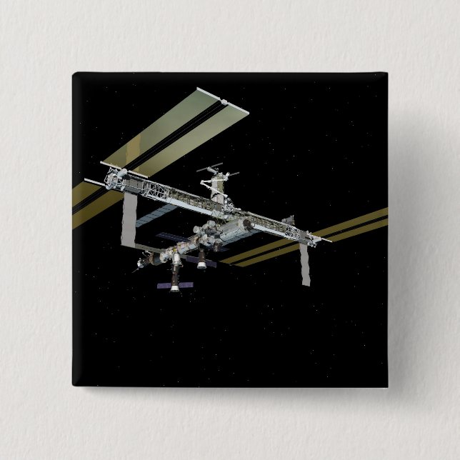 Computer generated view 21 15 cm square badge (Front)