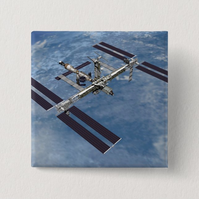 Computer generated view 22 15 cm square badge (Front)