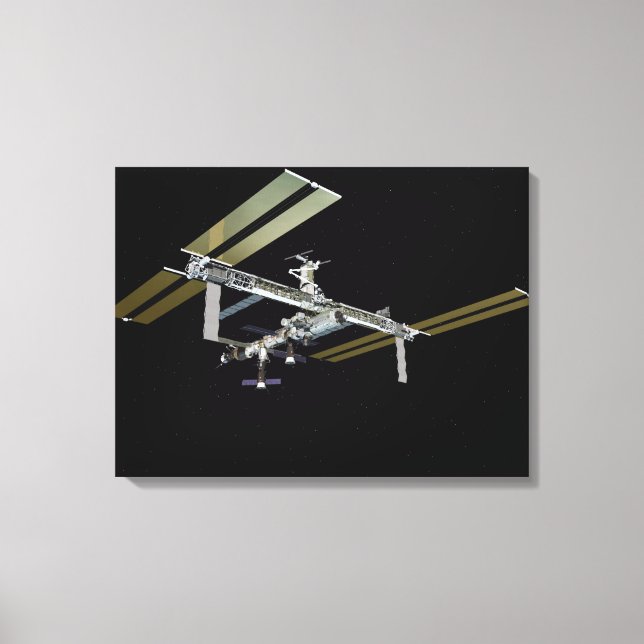 Computer generated view 23 canvas print (Front)