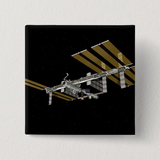 Computer generated view 25 15 cm square badge (Front)