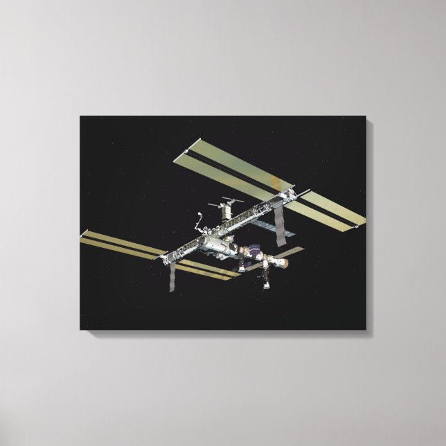 Computer generated view 25 canvas print (Front)