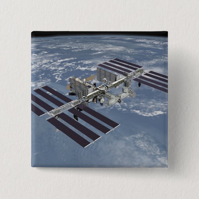 Computer generated view 27 15 cm square badge (Front)