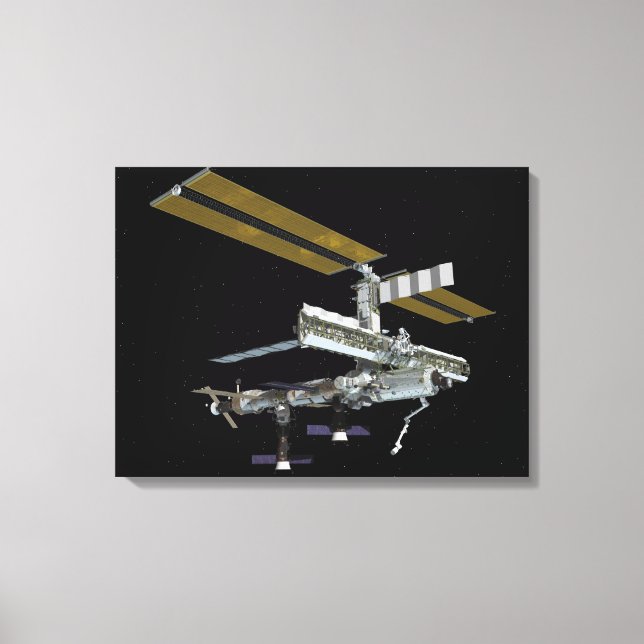 Computer generated view 3 canvas print (Front)