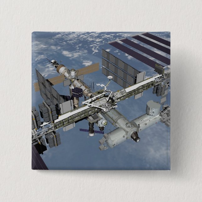 Computer generated view 4 15 cm square badge (Front)