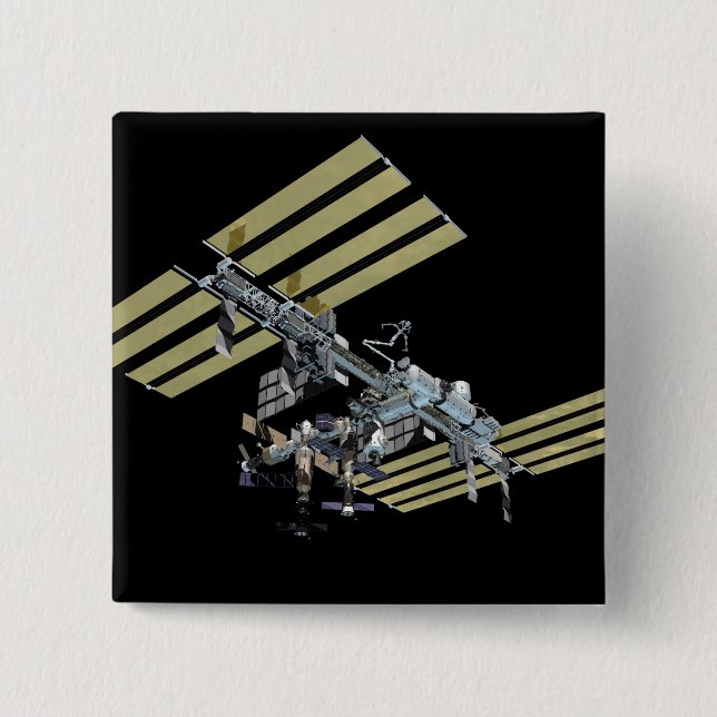 Computer generated view 8 15 cm square badge (Front)