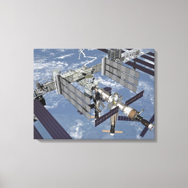 Computer generated view 9 canvas print (Front)