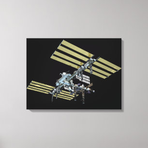 Computer generated view 9 canvas print