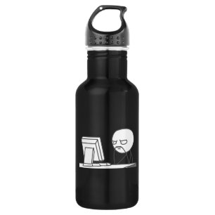 Computer Guy Meme - 532 Ml Water Bottle
