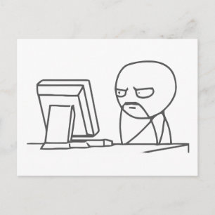 Computer Guy Meme‏ - Postcard