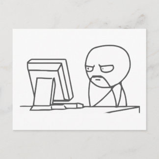 Computer Guy Meme‏ - Postcard