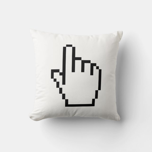 COMPUTER HAND POINTER / MOUSE CURSOR CUSHION (Front)