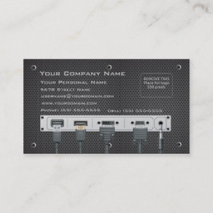 Computer Hardware Business Card