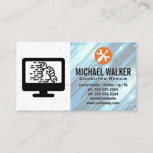 Computer Hardware   Tech Support   Hand Tools Business Card
