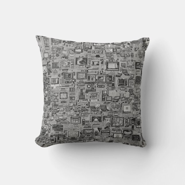 Computer history cushion (Front)