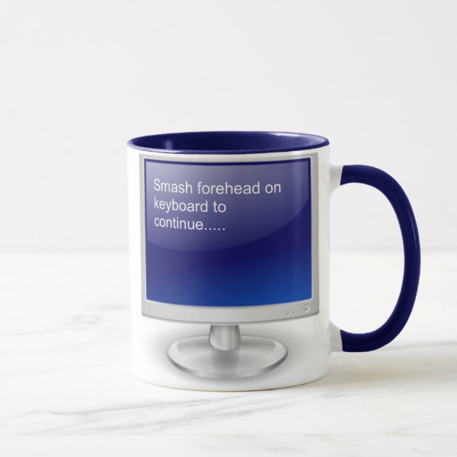 Computer Humour II Mug (Right)