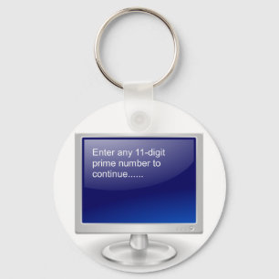Computer Humour Key Ring