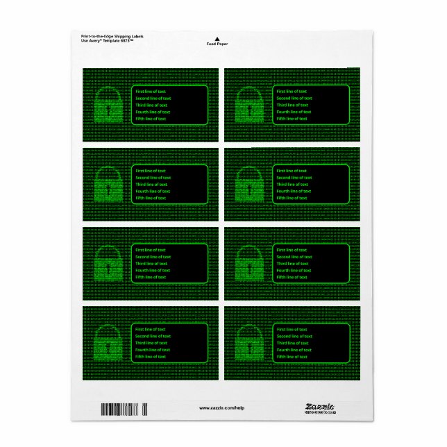 Computer & Info Security Cyber Services Padlock (Full Sheet)
