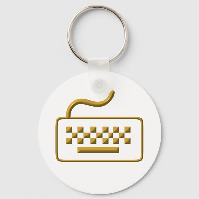 Computer Keyboard Key Ring (Front)