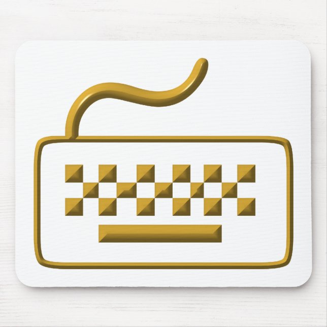 Computer Keyboard Mouse Mat (Front)