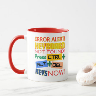 Computer Keyboard Not Found! Mug