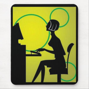 Computer Love mousepad